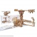 S.T.E.A.M. Line Toys UGears Models 3-D Wooden Puzzle Mechanical Aviator B07GXXG1ZD